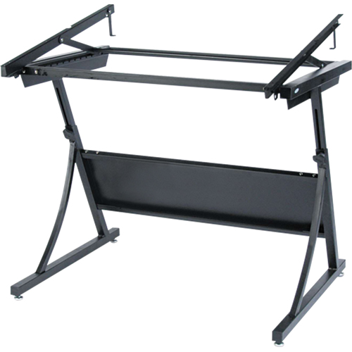 PlanMaster Height-Adjustable Drafting Table, 43" W x 29-1/2" - 37-1/2" H, Black NRZ Safety Inc.