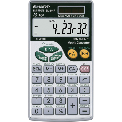 Calculatrice m&eacute;trique NRZ Safety Inc.