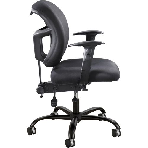Alday Intensive Use 24/7 Task Chairs, Nylon, Black, 500 lbs. Capacity NRZ Safety Inc.