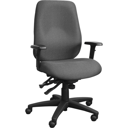 Chaises ergonomiques Cierra , Tissu, Gris, Capacit&eacute; 250 lb NRZ Safety Inc.