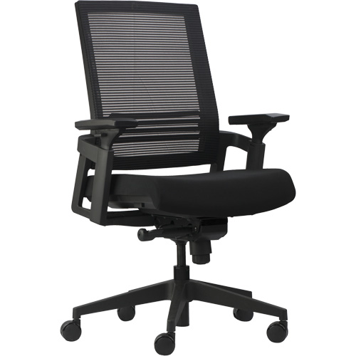 Chaises de bureau A-37 Activ, Mailles, Noir, Capacit&eacute; 275 lb NRZ Safety Inc.
