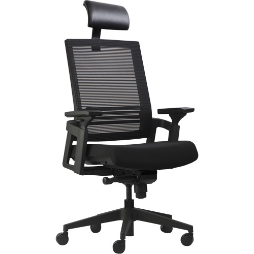 Chaises de bureau A-37 Activ, Mailles, Noir, Capacit&eacute; 275 lb NRZ Safety Inc.
