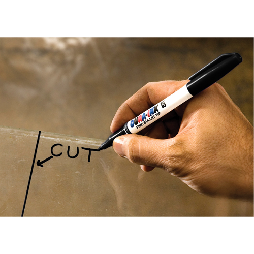Dura-Ink&reg; #15 Permanent Marker, Fine, Silver NRZ Safety Inc.
