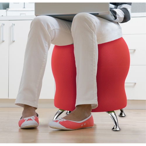 Chaise sph&eacute;rique Zenergy, Tissu, Rouge, Capacit&eacute; 250 lb NRZ Safety Inc.