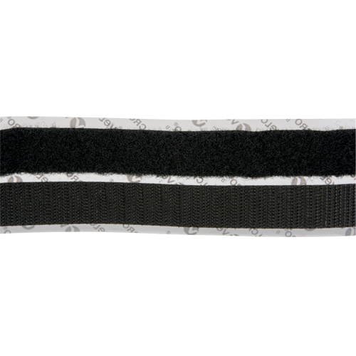 Fastener, Hook & Loop, 15' x 3/4", Adhesive, Black NRZ Safety Inc.