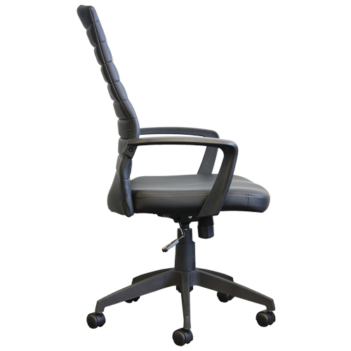 Activ A-128 Office Chair, Polyurethane, Black, 275 lbs. Capacity NRZ Safety Inc.