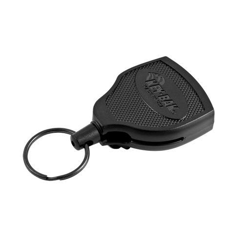 Porte-cl&eacute;s autor&eacute;tractable robuste Super48, Polycarbonate, C&acirc;ble 48", Fixation Agrafe de ceinture NRZ Safety Inc.