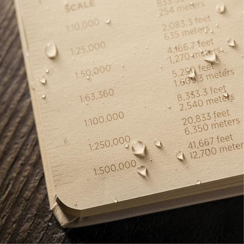 Bound Book, Hard Cover, Tan, 160 Pages, 4-5/8" W x 7-1/4" L NRZ Safety Inc.