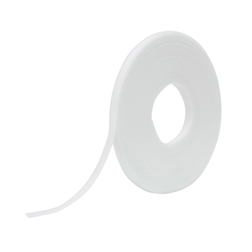 One-Wrap&reg; Fastener Tape, Hook & Loop, 25 yds x 1/2", Self-Grip, White NRZ Safety Inc.