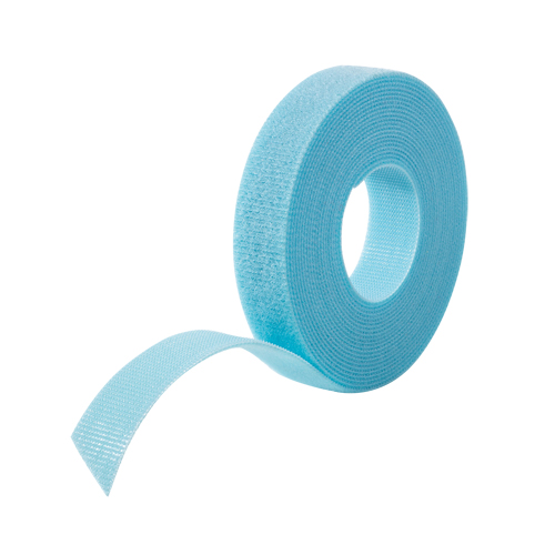 Ruban pour gestion des c&acirc;bles One-Wrap, Boucle et crochet, 25 vg x 3/4", Auto-aggripant, Aqua NRZ Safety Inc.