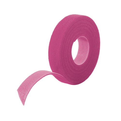 One-Wrap&reg; Cable Management Tape, Hook & Loop, 25 yds x 5/8", Self-Grip, Violet NRZ Safety Inc.