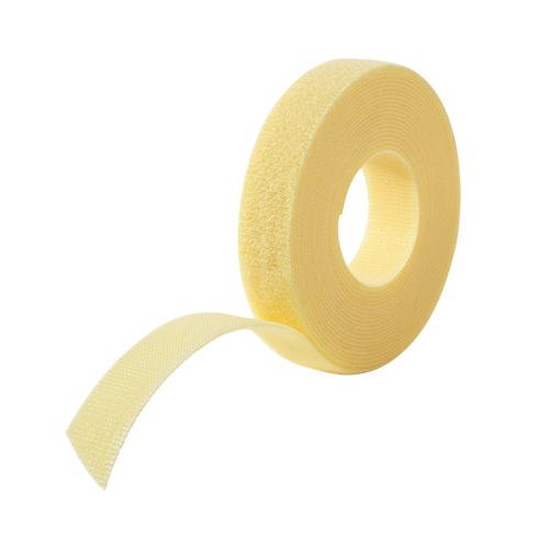 One-Wrap&reg; Cable Management Tape, Hook & Loop, 25 yds x 3/4", Self-Grip, Yellow NRZ Safety Inc.