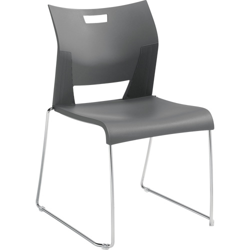 Chaise de formation sans bras Duet, Plastique, Hauteur 33-1/4", Capacit&eacute; 350 lb, Gris NRZ Safety Inc.