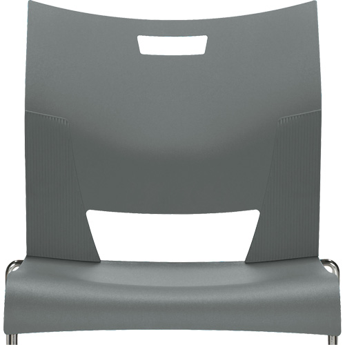 Chaise de formation sans bras Duet, Plastique, Hauteur 33-1/4", Capacit&eacute; 350 lb, Gris NRZ Safety Inc.