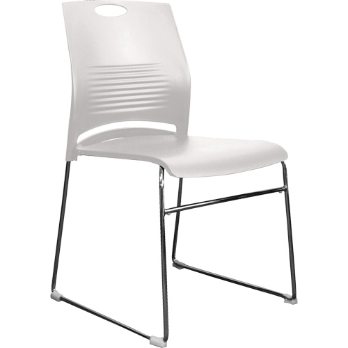 Activ Series Stacking Chairs, Plastic, 23" High, 275 lbs. Capacity, White NRZ Safety Inc.