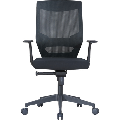 Activ Series Synchro-Tilt Office Chair, Fabric/Mesh, Black, 275 lbs. Capacity NRZ Safety Inc.