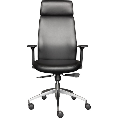Activ Series High Back Executive Chair, Polyurethane/Vinyl, Black, 275 lbs. Capacity NRZ Safety Inc.