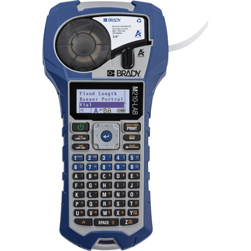 Handheld Label Maker, 0.75" Tape NRZ Safety Inc.