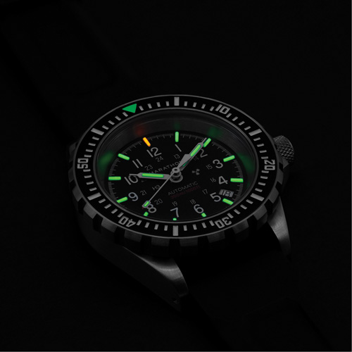 Grande montre automatique de plong&eacute;e, Num&eacute;rique, &agrave; piles, 41 mm, Noir NRZ Safety Inc.