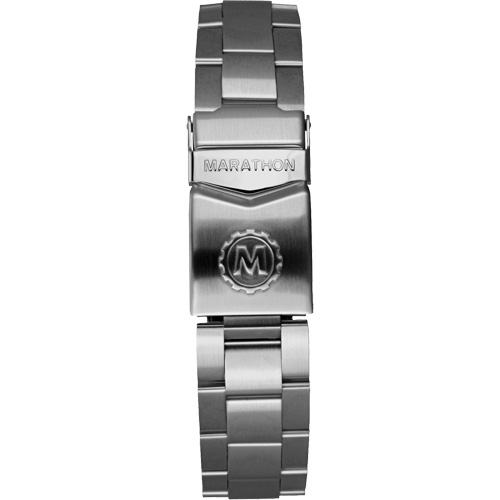 Grande montre automatique de plong&eacute;e &eacute;dition arctique GSAR avec bracelet en acier inoxydable, Num&eacute;rique, &agrave; piles, 41 mm, Argent NRZ Safety Inc.