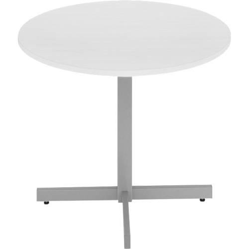 Table ronde &agrave; hauteur r&eacute;glable Newland, 36" lo x 36" la x 29" h, Dessus de 1", Stratifi&eacute;/Polypropyl&egrave;ne, Blanc NRZ Safety Inc.