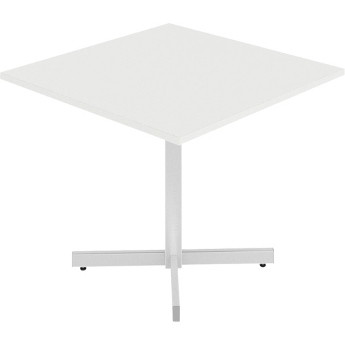 Table carr&eacute;e &agrave; hauteur r&eacute;glable Newland, 36" lo x 36" la x 29" h, Dessus de 1", Stratifi&eacute;, Blanc NRZ Safety Inc.