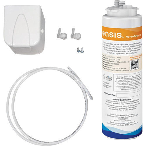 Versafilter III Universal Filter Kit, For OASIS Drinking Fountains/OASIS Bottle Fillers NRZ Safety Inc.