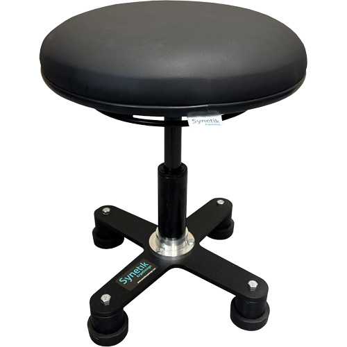 Omnistool Ergonomic Stool, Mobile, Adjustable Height, 280 lbs. Capacity NRZ Safety Inc.