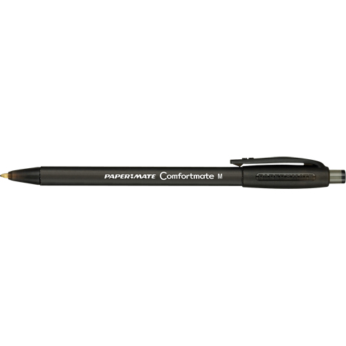 Stylo ComfortMate, Noir, 1 mm, R&eacute;tractable NRZ Safety Inc.