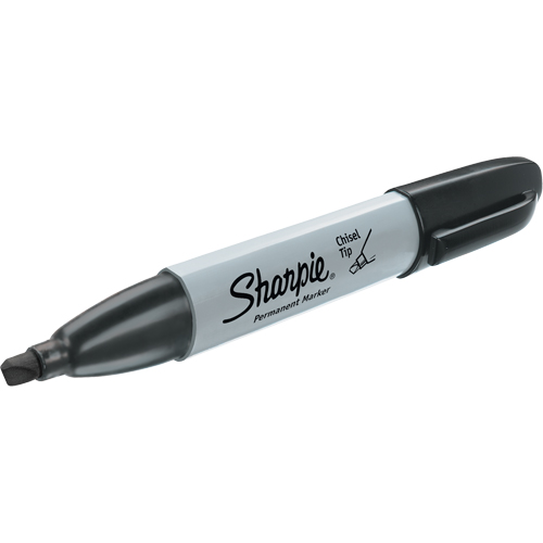 Permanent Marker, Chisel, Black NRZ Safety Inc.