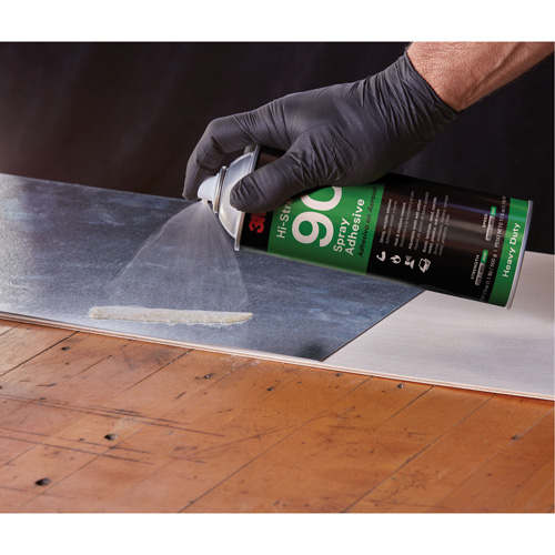 Adh&eacute;sif ultrar&eacute;sistant 90, Transparent, Canette a&eacute;rosol NRZ Safety Inc.