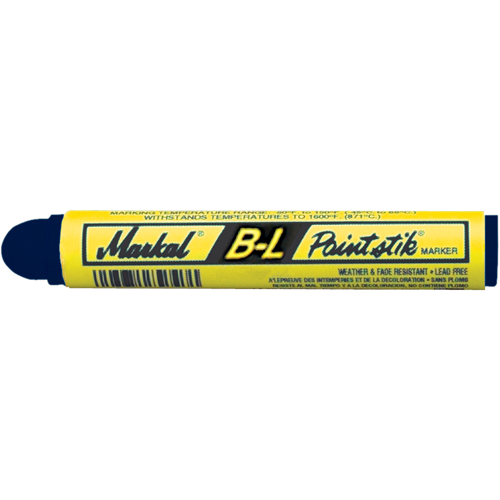 B&acirc;tons de peinture pour surfaces froides - B-L Painstik -50°F &agrave; 150°F, B&acirc;ton plein, Bleu NRZ Safety Inc.