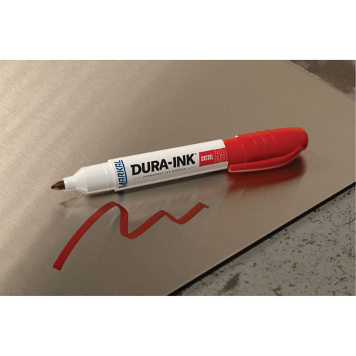 Dura-Ink&reg; Marker #55, Red, Chisel Tip NRZ Safety Inc.