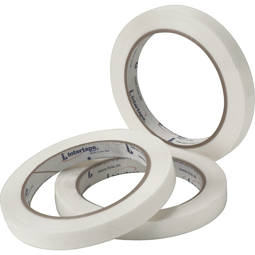 White General Purpose Strapping Tape, 2.7 mils Thick, 12 mm (47/100") x 54.864 m (180')  NRZ Safety Inc.