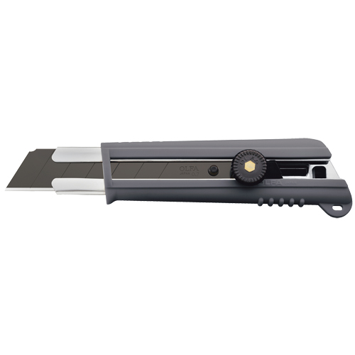 Comfort-Grip Knife, 25 mm, Carbon Steel, Heavy-Duty, Rubber Handle NRZ Safety Inc.