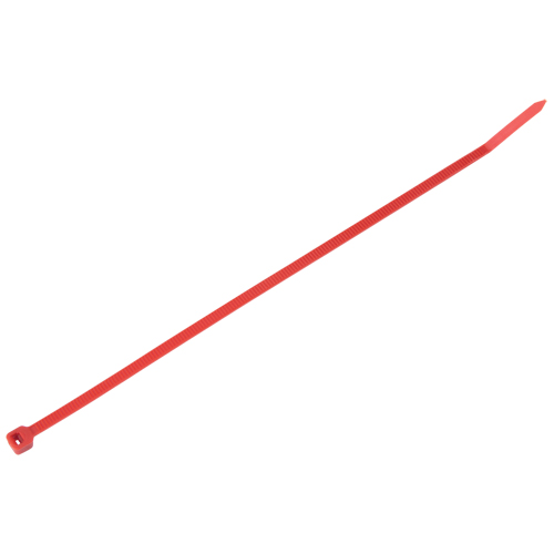 Intermediate Cable Ties, 8" Long, 40 lbs. Tensile Strength, Red NRZ Safety Inc.
