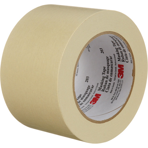 Rubans-cache Highland 203, 72 mm (3") x 55 m (180'), Beige NRZ Safety Inc.