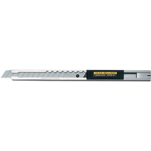 Standard-Duty Precision Knife, 9 mm, Stainless Steel, Stainless Steel Handle NRZ Safety Inc.