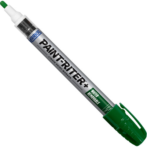 Paint-Riter&reg;+ Water Removable Paint Marker, Liquid, Green NRZ Safety Inc.