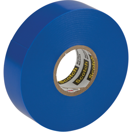 Rubans en vinyle pour codage en couleurs 35 Scotch, 19 mm (3/4") x 20,1 m (66'), Bleu, 7 mils NRZ Safety Inc.