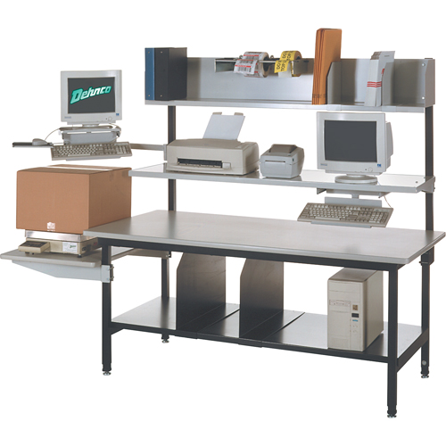 Packaging Workbench, 83" W x 33" D x 36" H, Laminate NRZ Safety Inc.