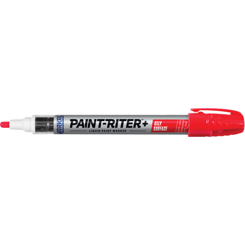 Paint-Riter&reg; + Oily Surface Marker, Liquid, Red NRZ Safety Inc.