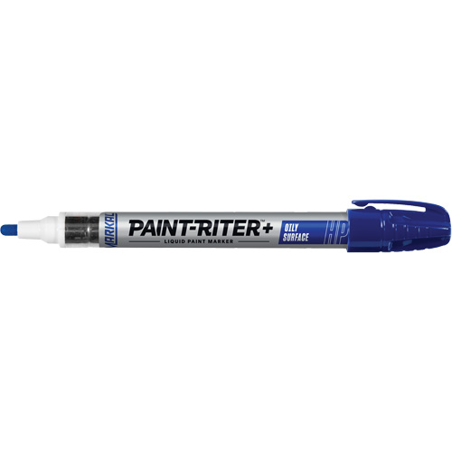 Paint-Riter&reg; + Oily Surface Marker, Liquid, Blue NRZ Safety Inc.