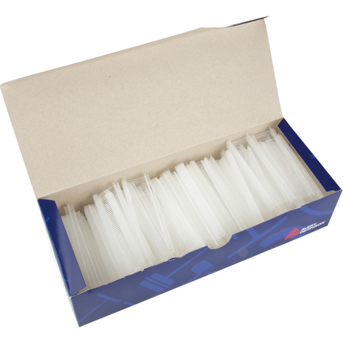 Attaches &agrave; &eacute;tiquettes polyvalentes de 1" NRZ Safety Inc.