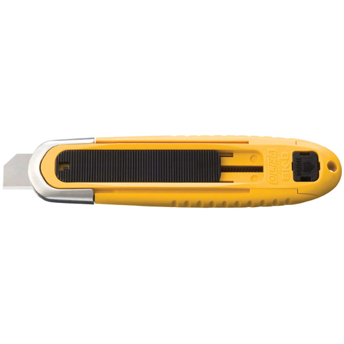 Automatic Self-Retracting Safety Knife, 15 mm, Carbon Steel, Plastic Handle NRZ Safety Inc.