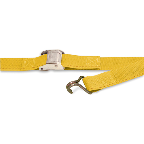 Tendeurs d'arrimage logistique, Boucle &agrave; came, 2" la x 20' lo, Charge d'utilisation 500 lb (230 kg) NRZ Safety Inc.