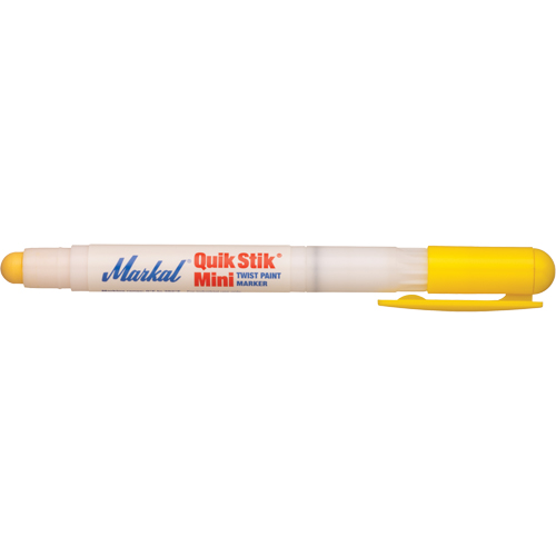 Quik Stik&reg; Mini Paint Marker, Solid Stick, Yellow NRZ Safety Inc.
