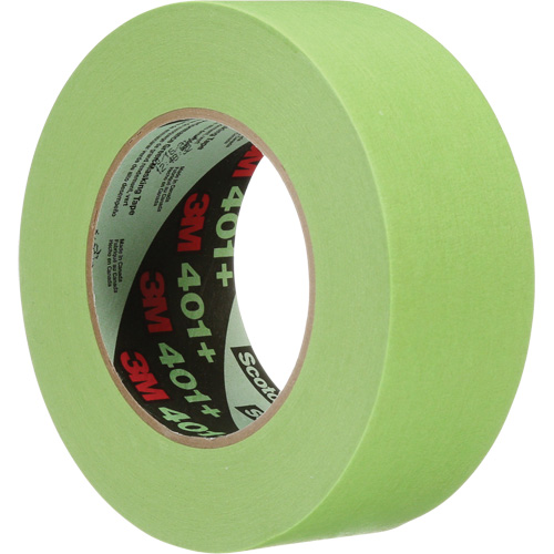 401+ High Performance Masking Tape, 48 mm (2") x 54.8 m (180'), Green NRZ Safety Inc.