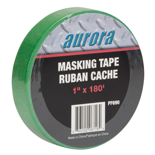 Painters Masking Tape, 25 mm (1") x 55 m (180'), Green NRZ Safety Inc.