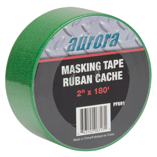 Painters Masking Tape, 50 mm (2") x 55 m (180'), Green NRZ Safety Inc.
